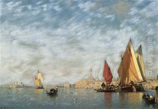 Segelboote Vor Venedig - view 1