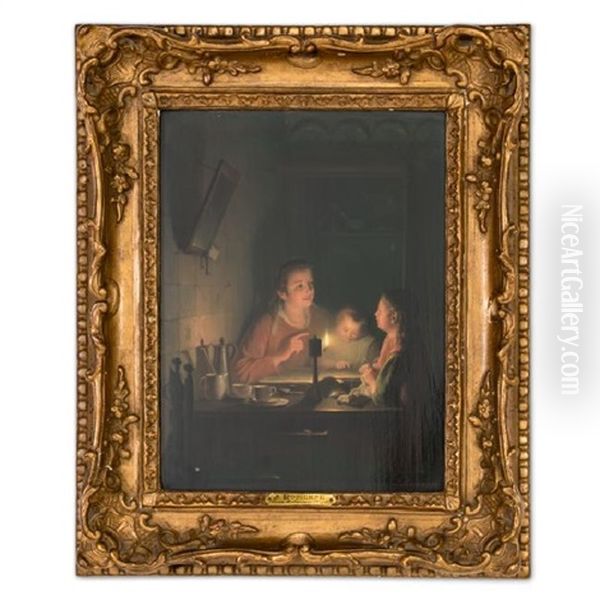 Mother With Children - view 1