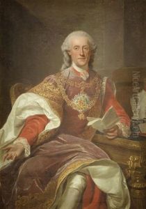 Portrait Of Count Georg Adam Von Starhemberg
