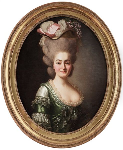 Portrait Of A Lady, Called Marchioness De Vaxen - view 1