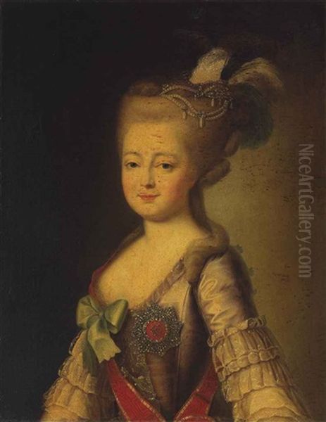 Portrait Of Grand Duchess Maria Fyodorovna (1759-1828) - view 1