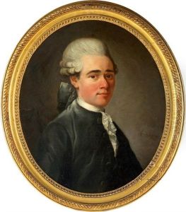 Portrait D'un Jeune Homme De Qualite by Alexander Roslin