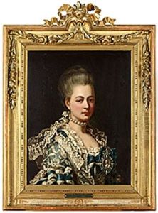 Grevinnan Anna Radionovna Tjernysjev, F. Weidel by Alexander Roslin