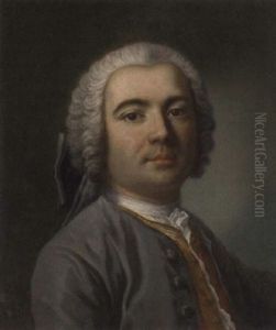 Portrait Of A Gentleman In A Grey Coat