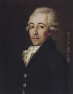 Portrait Of Neils Rosenkrantz In A Green Coat