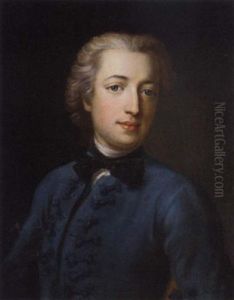 Portrait Of A Gentleman In A Blue Coat