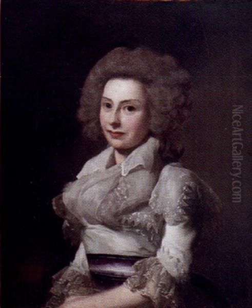 Portratt Av Alexandrine Elisabeth Roslin - view 1