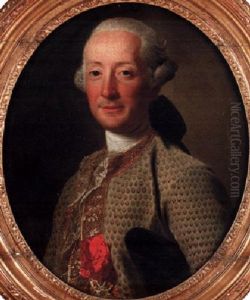 Portratt Av Adling by Alexander Roslin