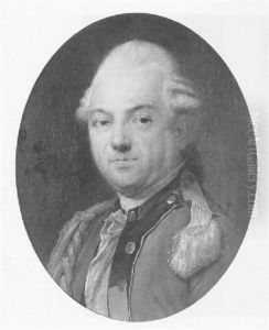 Portrait D'homme A La Veste by Alexander Roslin