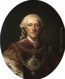 Portrait Of Georg Adam Furst Von Starhemberg Of Austria
