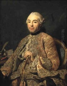 Portratt Av Baron De Neubourgcromiere by Alexander Roslin