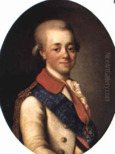 Portratt Av Paul I Av Ryssland by Alexander Roslin