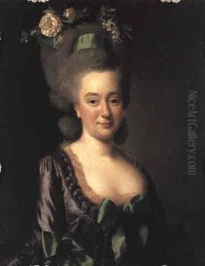 Portraet Af Louise Foache F. Chauss, by Alexander Roslin