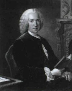 Portrait D'homme Assis Tenant Un Livre by Alexander Roslin
