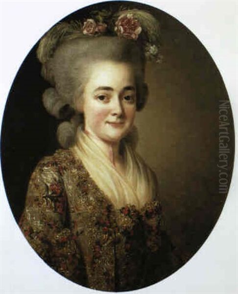 Portrait De La Presidente Hocquart - view 1