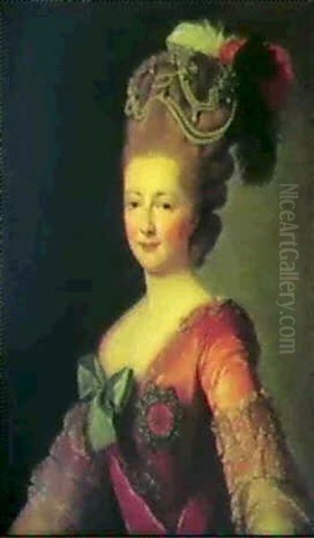 Czarina Maria Feodorowna, Gift Med Czar Paul I Af Rusland, Maria Feodorowna, Fodt Prinsesse Eugenie, Datter Af Marie... - view 1