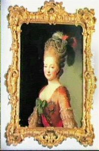 Portrait De La Grande Duchesse Maria Fedorovna by Alexander Roslin