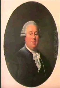 Portrait De Philippe-laurent De Joubert, Baron De Sommieres Et De Montredon (1729-1792) by Alexander Roslin