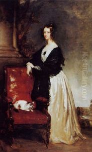 Portrait Of Lady Carrington Portrait Of Lady Carrington