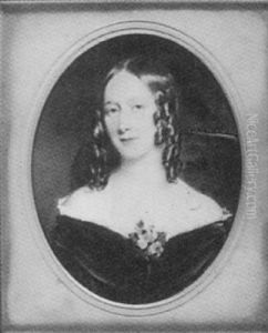 Portrait Of A Lady, A Member Of The Mundy Family Of Markeaton Hall, Derbyshire