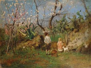Giochi Di Fanciulli A Primavera by Federico Rossano