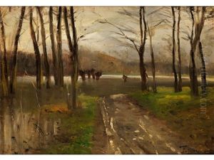 Herbstliche Landschaft by Federico Rossano