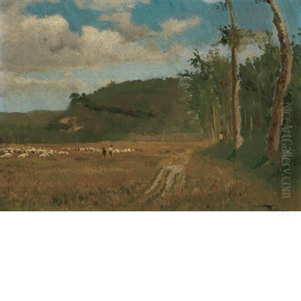 Landscape With Sheep - view 1