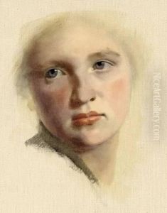 Bildnis Einer Jungen Frau by Konrad Bose