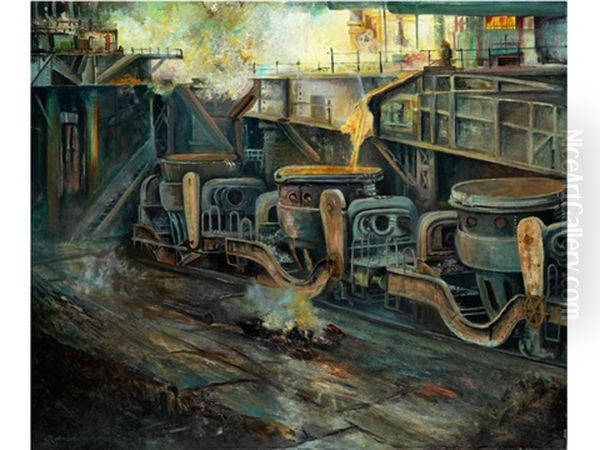 Blick In Die Industriehutte - view 1