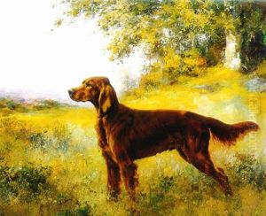Irish Setter ("red Helmet") by Percival Leonard Rosseau