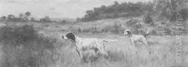 Pointers With Their Prey In Sight - view 1