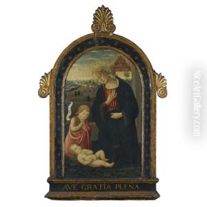 Madonna And Child With The Infant Saint John The Baptist