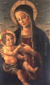 Madonna Col Bambino by Bernardo di Stefano Rosselli