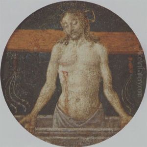 The Risen Christ With The Instruments Of The Passion by Cosimo Rosselli