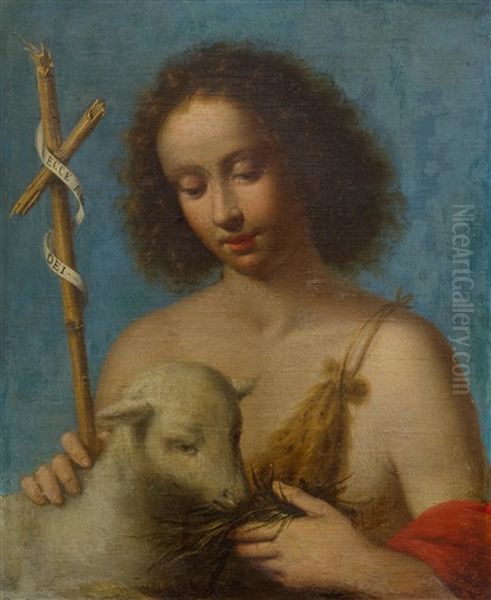 John The Baptist With The Lamb Of God - view 1