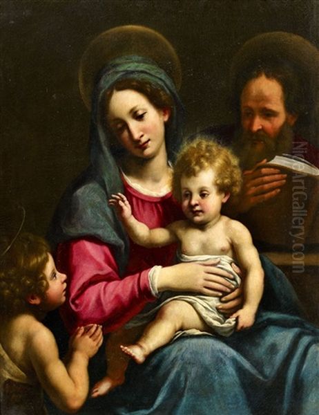 The Holy Family With John The Baptist - view 1