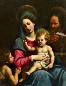 The Holy Family With John The Baptist The Holy Family With John The Baptist