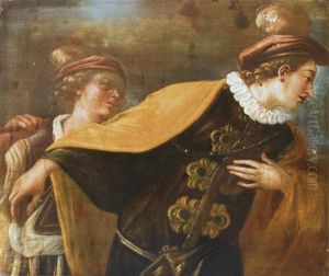 Fiatal Lovag Es Aprodja by Matteo Rosselli