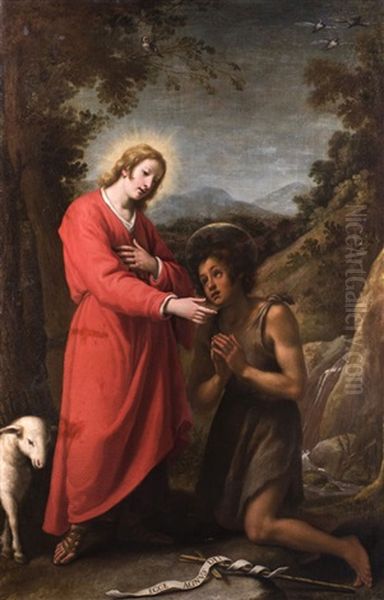 Der Jugendliche Jesus In Begegnung Mit Johannes Baptist - view 1