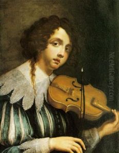 Giovane Sonatore by Matteo Rosselli