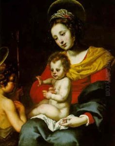 Madonna And Child With The Infant St. John