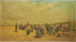 Plage De La Trouville by Paul Rossert
