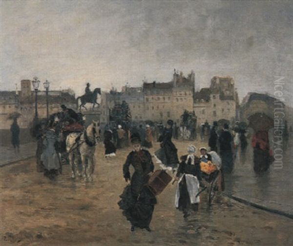 Paris, Vue Du Pont Neuf - view 1
