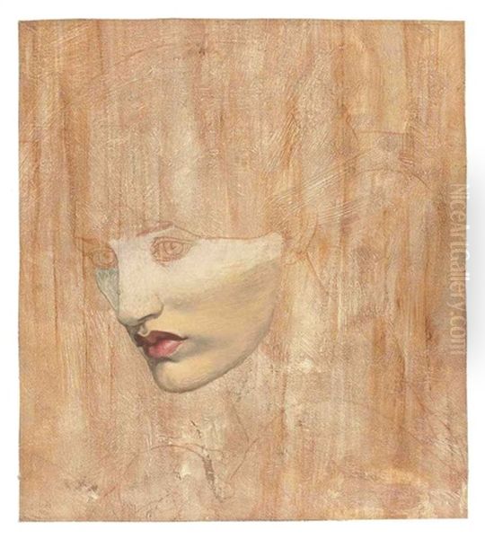 Head Of Proserpine (unfinished) - view 1