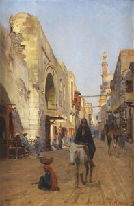 Rue Animee Au Caire