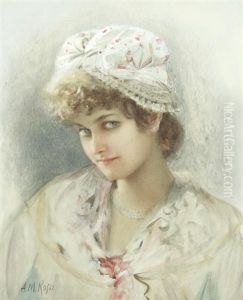 Portrait Of A Girl by Alexander M. Rossi