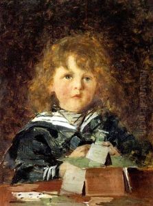 Portrait Of A.r. Dreoser, Junr., Aged 4 Portrait Of A.r. Dreoser, Junr., Aged 4
