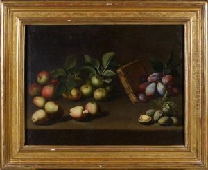 Composition Aux Pommes, Prunes Et Amandes