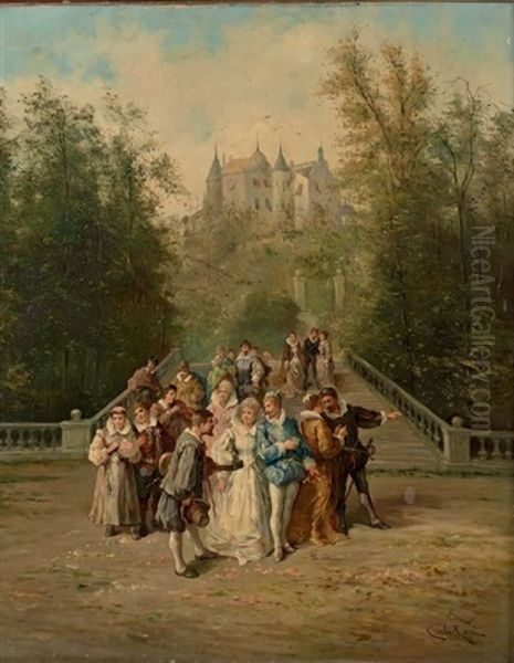 Scene De Parc (2 Works) - view 1