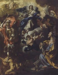 L'immacolata Conzezione Tra S. Michele Arcangelo E S. Andrea